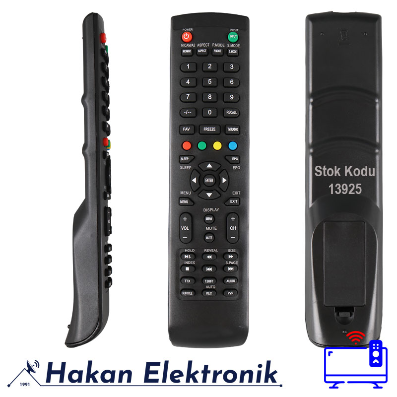 Vestel Altus Arçelik Beko Tv Kumanda 13925