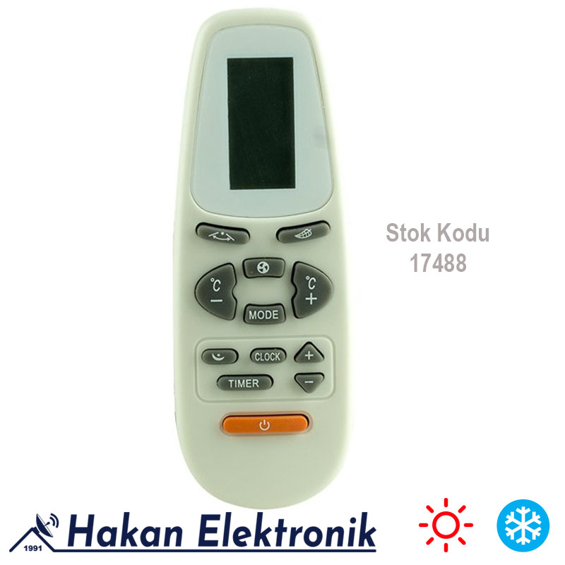 Demirdöküm Pacific Line Klima Kumanda 17488