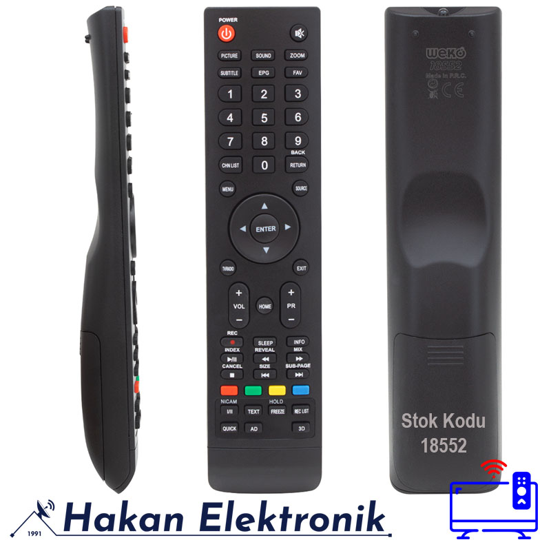 Arçelik Beko Altus Keysmart Tv Kumanda 18552
