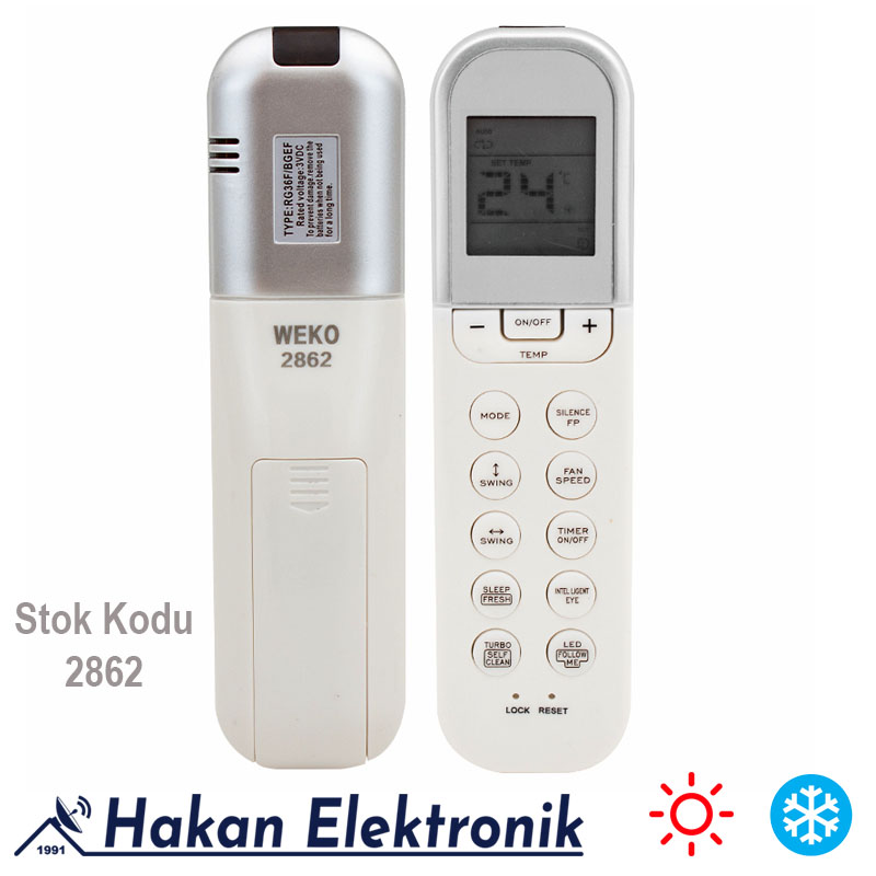 Midea Klima Kumanda 2862