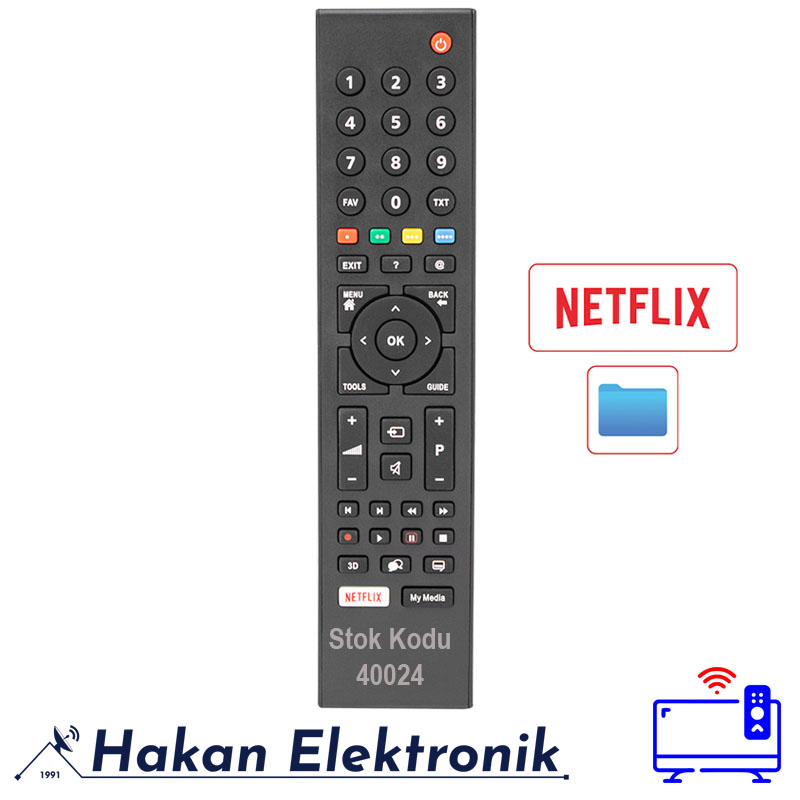 Arçelik Beko Tv Kumanda 40024