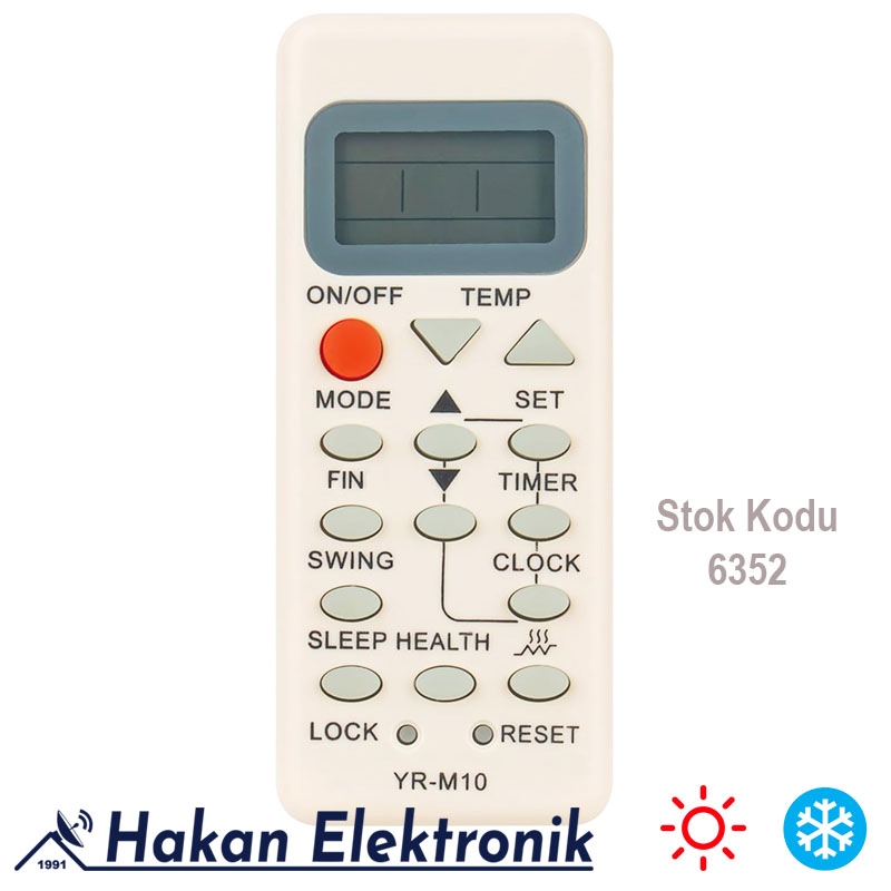 Haier Klima Kumanda 6352