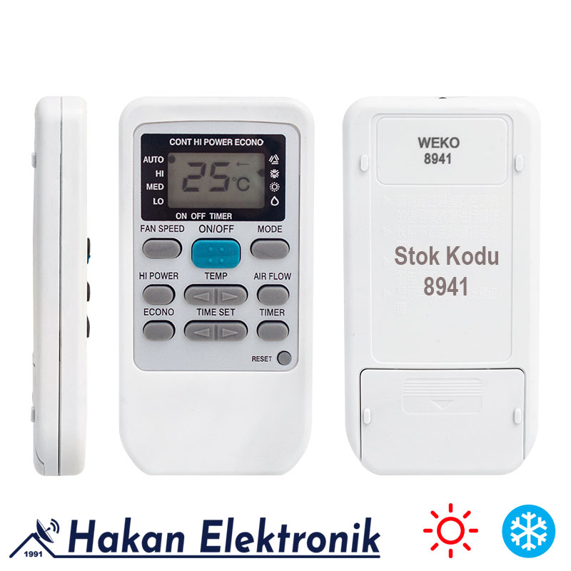 Mitsubishi Klima Kumandası 8941