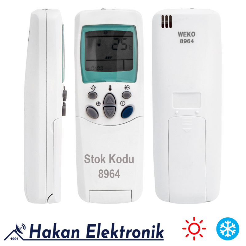 Beko Lg Demirdöküm Klima Kumanda 8964