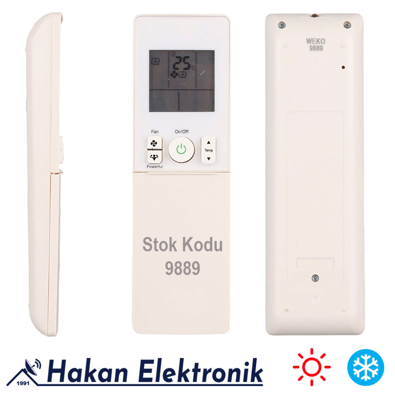 Daikin Klima Kumandası 9889