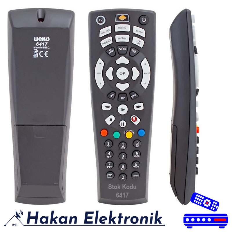 D-Smart Uydu Kumanda 6417
